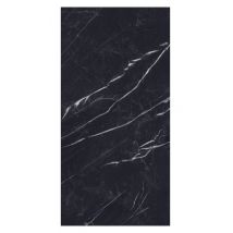 Lux Elements - Carrelage Intérieur Effet Marbre Brillant Marquina L.60 X L.120 Cm - Vendu Par Palette De 43.20m²