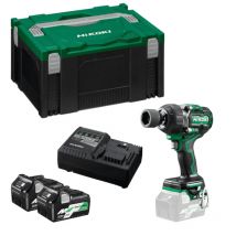 Hikoki - Boulonneuse 36V/18V 1050Nm (2x2.5 Ah) en Hitcase - HIKOKI WR36DBWRZ