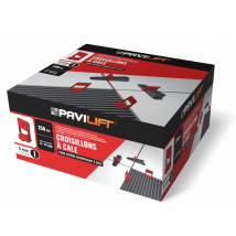 250 Croisillons Autonivelants À Cale En "i" 5mm (carrelage De 3 À 14mm) Pavilift