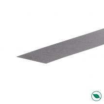 Forestea - Lot De 2 Bandes De Chant Rénovation D'escalier Stratifié Dark Grey 60 X 400 Mm . - Pefc 70%