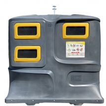 Plast'up Rotomoulage - Colonne Aérienne D'apport Volontaire 4m3 Kinshofer Pehd Lila -lot De 9