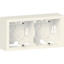 Cadre Saillie - Dooxie - Legrand - 2 Postes - Blanc