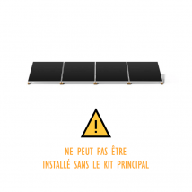 Extension Kit Solaire Floral Beem Energy - installation au sol - 300W