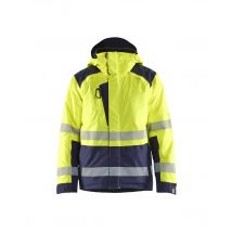 Blakläder - Veste De Travail Hiver Haute Visibilité 4455 - Jaune/marine Xs