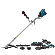 Débroussailleuse 36v (2x18v) Dur369apt2 Avec 2 Batteries 18v 5ah Puissance Équivalente 30cm³ Makita