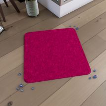 Galedo - Tapis De Bain 60x60cm Antidérapant Et En Microfibre - Subtil Fuchsia