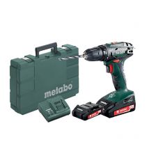 Metabo - Perceuse visseuse 18V (2x 2Ah) en coffret - METABO BS 18 (602207560)