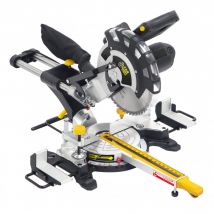 Fartools - Scie À Onglet Radiale Ø254mm Multi-matériaux (2 Vitesses) 2000w, Visée Laser