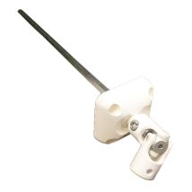 Zurfluh Feller - Sortie De Caisson Entree Femelle Ø12 Sortie 6p7 Lg315 Embase Plastique Blanche