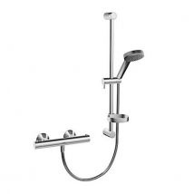 Hansa Micra Ensemble Rénovation Douche Mitigeur Thermostatique Avec Basicjet 92cm Chrome