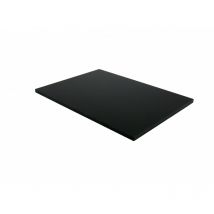 Mccover - Panneau De Bardage Stratifié Hpl Compact Noir, E : 6 Mm, L : 130 Cm, L : 61 Cm