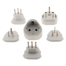 Adaptateur De Voyage Encastrable 2 Prises - Zenitech