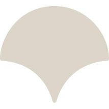 Tinker - Carrelage Ecaille De Poisson Fisho Beige Brillant 15x17 Cm