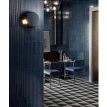 Carrelage Imitation Carreaux De Ciment 20x20 Scenario Tappeto 1 Nero - Les Carreaux De Jean