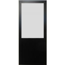 Porte Coulissante Athena Noir H204 X L83 Gd Menuiseries