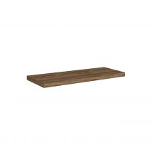 Allibert - Plan mélaminé PLAY pour vasque à poser 120 cm couleur chêne foncé