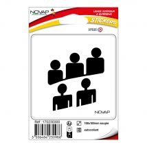 Novap - Stickers Adhésif - Salle De Réunion - 4230986