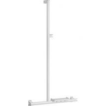 Barre De Douche Blanche En T - 1296 X 678 Mm - Arsis - Pellet Asc
