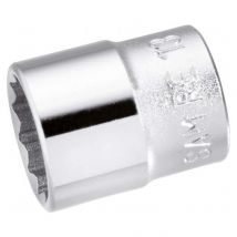 Sam Outillage - Douilles 1/4" Courtes 12 Pans En Mm