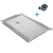 U-tile - Receveur De Douche À Carreler Standard 150 X 100 Cm X 4 Cm