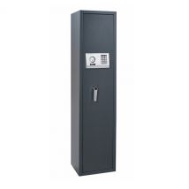 Armoire À Fusils À Code Modifiable 1450x350x300 Mm 5/7 Fusils Cardiff Thirard
