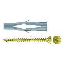 Cheville Nylon Fu-v Fischer Tsp Vis Creuse Pcs Fu 8x50 V Cf=pcs 50