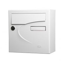 Renz - Boite aux lettres Préférence Compact blanc brillant 9016B
