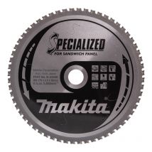 Lames Carbure "specialized" Panneaux Sandwichs, Pour Scies Circulaires Makita - Ø 270 Mm X 60 Dents