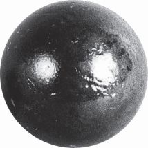 Déco Fer Forgé - Boule Pleine Lisse - Diamètre Ø100mm - Non Percée - Fer Forgé - À Souder