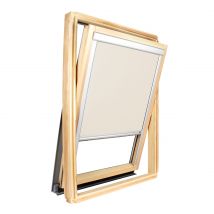 Avosdim - Store occultant compatible Roto - Vitrage H83.5 x 60 cm Beige