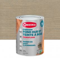 Fond Dur + Teinte À Bois En Phase Aqueuse Owatrol Primafloor Gris Antique 1 Litre