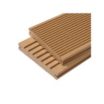Mccover - Lame terrasse bois composite plein Maxima - Beige clair