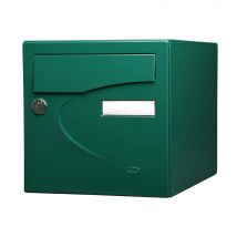 Renz - Boite Aux Lettres Préférence 2 Portes Vert Brillant 6005b