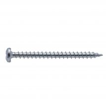 Vis Agglo Tête Ronde Pz Zinguée Cruciforme Viswood 5x60 Mm (lot De 5 Vis)