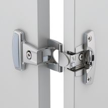 Selekta Pro 2000, 11 Mm - Décor : Nickelé - Diametre Boîtier : 35 Mm - Epaisseur Porte : 19 Mm - Hettich