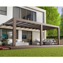 Canopia By Palram - Canopia Pergola Helsinki Pergola En Bois De Cèdre 665 X 300