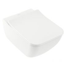 Villeroy & Boch - Wc Suspendu Sans Bride Villeroy Et Boch Venticello Avec Abattant Slim À Recouvrement