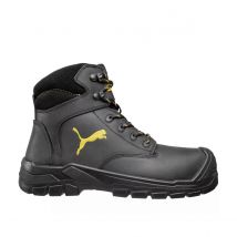 Chaussures De Sécurité Montante Puma Borneo Black Mid S3 Src Noir 44