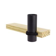 Xanlite - Applique Quadrat murale bois E27 Xanlite Déco - XDAQUADRATWB
