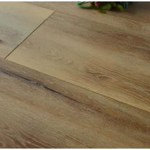 Rentside - Sol Pvc - Lames Pvc Clipsable Avec Sous Couche Intégrée- Garantie 20 Ans- Epaisseur 5,5 Mm Imitation Chêne Foncé - Dimensions L 122 Cm X L 