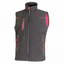 Upower - U-power - Gilet De Travail Sans Manches Pour Femmes Gris Violet Universe Lady - Gris / Violet - M