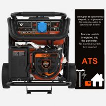 Générateur Automatique Genergy Mulhacen Ats 7000w - Demarrage Automatique/panne D'électricité- Générateur Électrique Essence