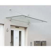 Canopia By Palram - Canopia Marquise De Porte Taurus 140 X 90 Cm Argent 140 X 90