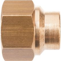 Riquier - Raccord Laiton Droit À Souder - F 1'1/4 - Diamètre 32 Mm