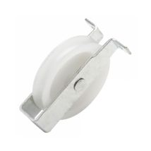 Poulie chape 40kg - Ø60mm - pour corde Ø6mm