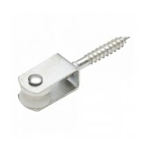 Poulie à visser 5kg - Ø15mm - pour corde Ø5mm