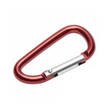 Mousqueton 60 mm rouge