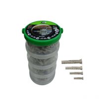 Lot de 160 chevilles à expansion (assortiment de 160 pièces)