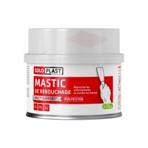 Mastic de rebouchage polyester - gris 461g SOLOPLAST