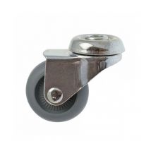 Roulette d'ameublement pivotante à trou Drill Ø42mm GUITEL